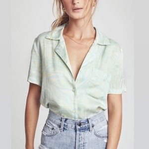 PISTOLA Pastel Animal Print Vaca Top - NEW